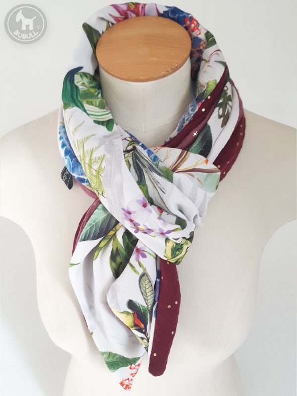 Étole multicolore été